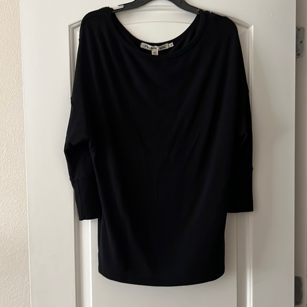 Michael Stars size medium black sweater